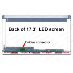 Display laptop refurbished 17.3" LED HD+ cod B173RW01 V.3 HW6A Garantie 12 luni