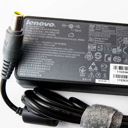 Incarcator laptop ORIGINAL Lenovo 90W 4.5A 20V conector 7.9 * 1.0 * 5.5 mm