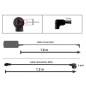 Incarcator pentru laptop Asus Asus Rog GL552V GL552JX GL552VX GL552VL GL552J GL552 120W 6.3A 19V conector 5.5 * 2.5 mm