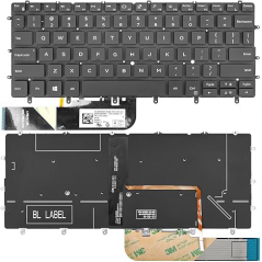 Tastatura laptop iluminata DELL XPS 13 9370 9380 7390 9305 P82G 03CM18 343NN NSK-EN0BC NSK-EN0BW