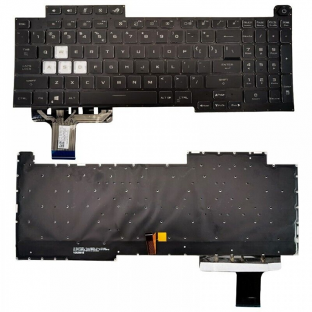 Tastatura laptop iluminata Asus ROG Strix G17 G713Q G713QE G713QM G713QR G713QY 0KNR0-6916US00