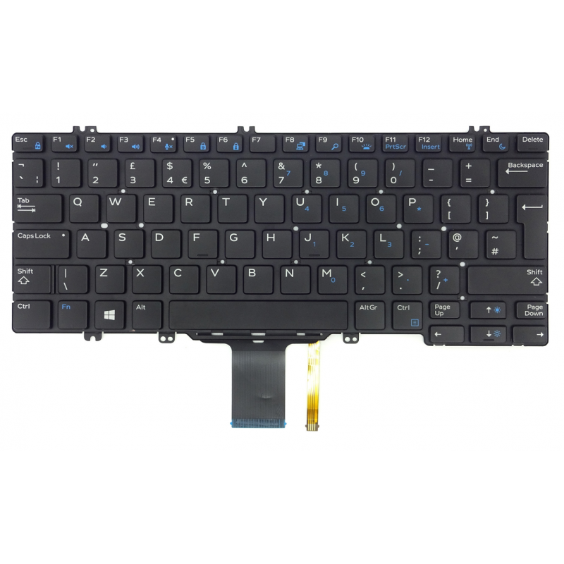Tastatura iluminata laptop Dell 5280 5289 5290 7280 7290 7390 7390 7380 7389 JF8W7 0JF8W7