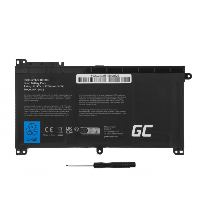 Baterie laptop HP Y8J97PA Z1C97PA Z1D27PA Z1D28PA Z1D29PA Z1D30PA Z1D31PA Z1D32PA