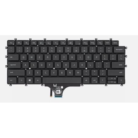 Tastatura iluminata laptop DELL XPS 9500 9510 9520 9530 9700 9710 9720 9730 DELL Latitude 9510 9520