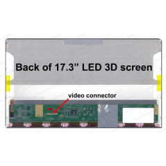 Display laptop 17.3 inch 1920x1080 FHD 3D CAPABLE model Dell Inspiron 7720 17R SE 7720 17R SE 7720 17R SE 7720 40 pini