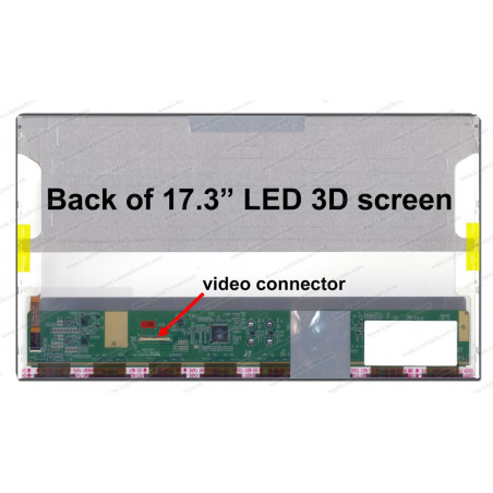 Display laptop 17.3 inch 1920x1080 FHD 3D CAPABLE model Dell Inspiron 7720 17R SE 7720 17R SE 7720 17R SE 7720 40 pini
