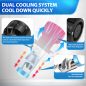 Set 2 becuri auto cu lupa LED H7 90W reali 10.000Lumeni CanBus Plug-and-Play fara eroare + CADOU Set 2 becuri auto cu lupa LED H7 90W reali 10.000Lumeni CanBus Plug-and-Play fara eroare + CADOU