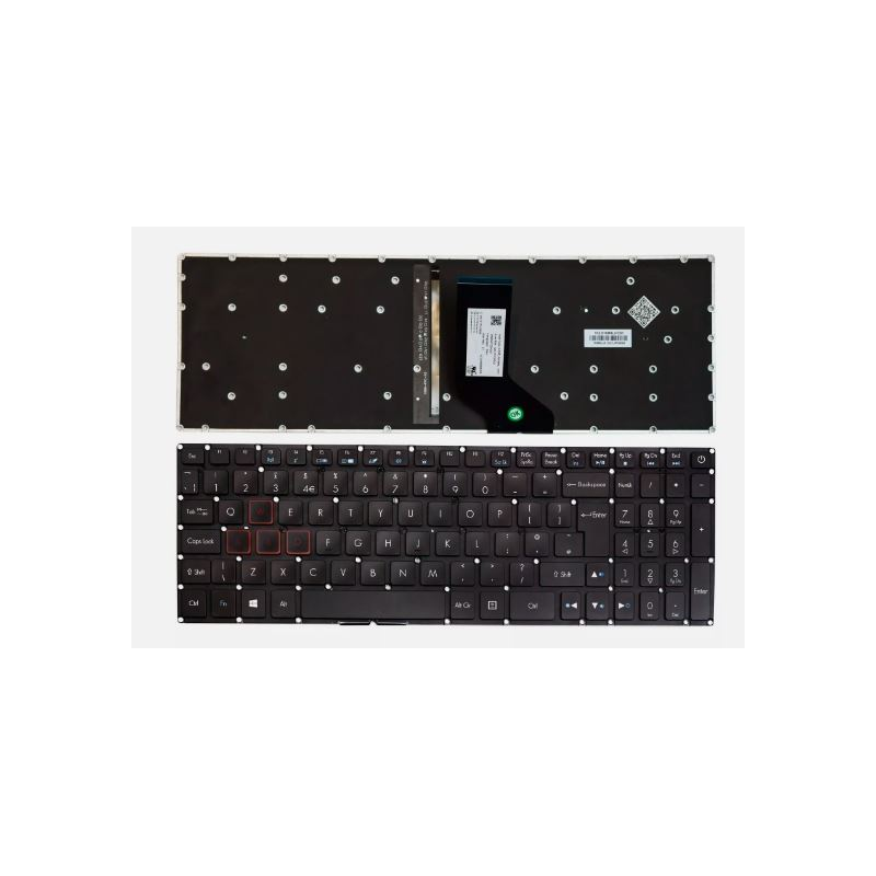 Tastatura laptop ACER Aspire V15 VN7-593 VN7-593G V17 VN7-793 VN7-793G VX15 VX5-591 VX5-591G 32 pin iluminata