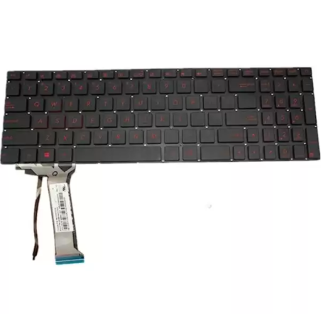 Tastatura laptop Asus Rog FZ50 FZ50JX FZ50VW G551 G551 G551J G551JK G551JM G551JW G551JX G551V G551VW G58 G58J G58JM iluminata