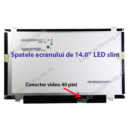 Display Toshiba 14.0" LED Slim HD 1366 x 768