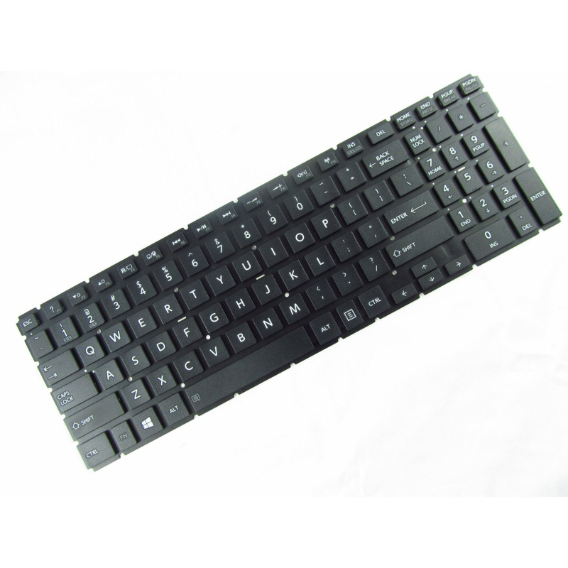 Tastatura laptop Toshiba L55D-B Layout US, enter dreptunghiular