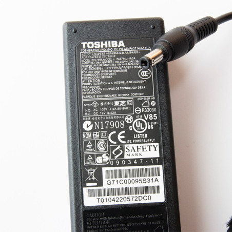 Incarcator laptop original Toshiba Satellite U400-130 19V 3.42A 65W