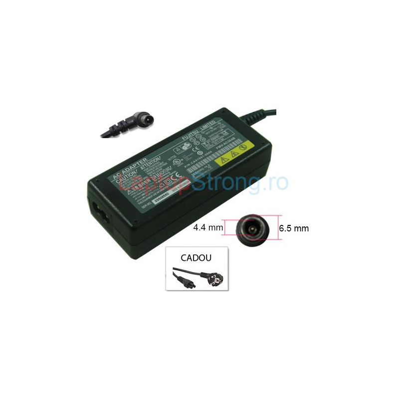 Incarcator laptop Fujitsu 60W / 3.75A / 16V / conector 6.5 * 4.4 mm Incarcator laptop Fujitsu 60W / 3.75A / 16V / conector 6.5 * 4.4 mm